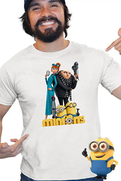 OEM Ανδρικό T-shirt Εκτόνωση: Οι Μίνιονς της Οικογένειας