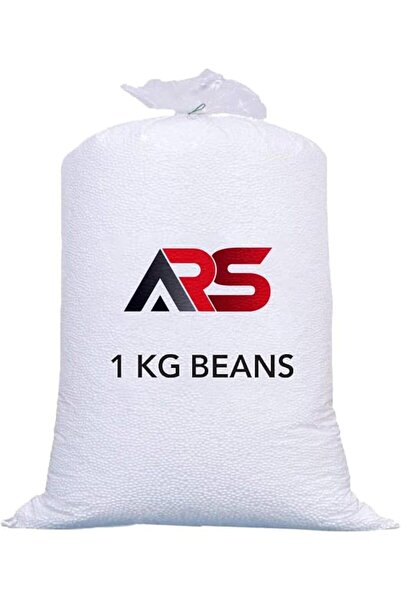 Al Raied ARS® 1 KG OF BEAN BAG FILLER POLYSTYRENE VIRGIN BEANS