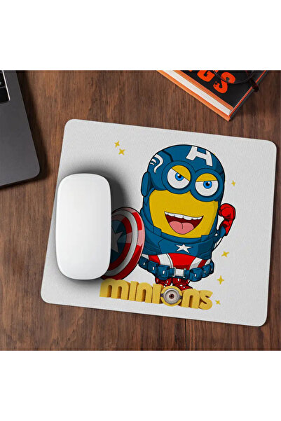 OEM Mousepad Minions Captain America Despicable