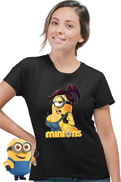 OEM Γυναικείο μπλουζάκι Μίνιονς Μαρλένα Οι Απαισιοί Μίνιονς