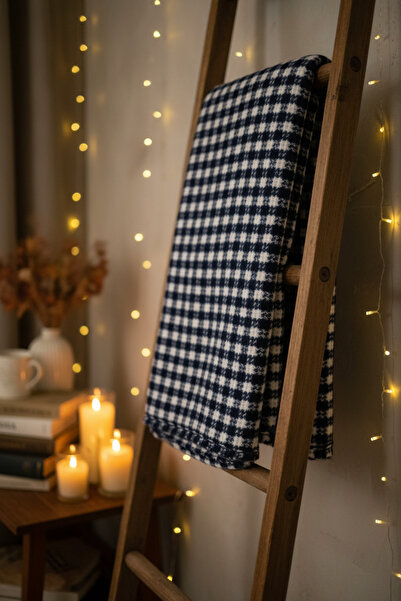 YAZICI بطانية سكوتش مفردة مقاس 150x220 بنمط خاص ناعمة ودافئة للاستخدام الشتوي...