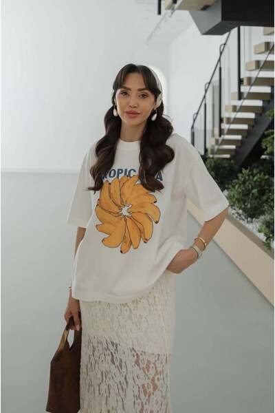 IŞILDA EU Işılda Printed T-Shirt