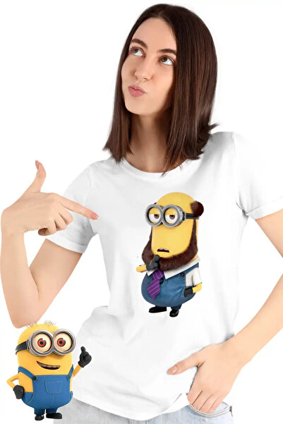 OEM Γυναικείο T-Shirt Μίνιονς Φιλόσοφος Καθηγητής Απαισιότατοι