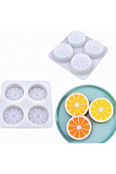 Şenhomee Epoxy Silicone Mold Orange Lemon Slice Soap Candle Stone Powder Mold...