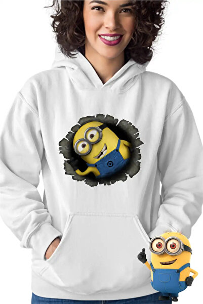 OEM Women's Sweatshirt Minions Pop-up Despicable