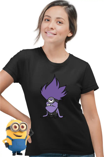 OEM Γυναικείο μπλουζάκι Κακά Μίνιον Απαισιότατα Μίνιονς