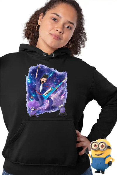 OEM Дамски суичър Балтазар, Злите миньони, Гитара на Гърбиците