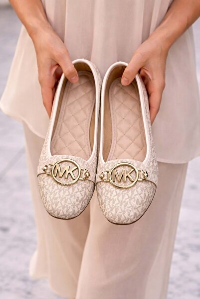 AYAKCİTY حذاء م.كيه بابيت النسائي اليومي ذو التفاصيل المفصلة للقدمين