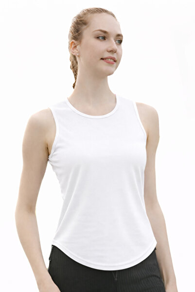 Vitra World Women Quick Dry Sleeveless Workout Tank Top Slim Fit Crew Neck Yo...