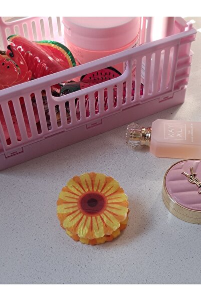 8atelier Yellow Daisy Detail Bone Buckle