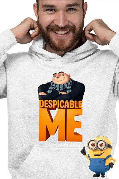 OEM Ανδρικό Φούτερ με Κουκούλα Εγώ, ο Απαισιότατος Γκρου Μίνιονς