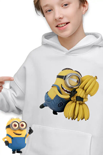 OEM Παιδικό Φούτερ για Αγόρια Μίνιονς Μπανάνα Εγώ, ο Απαισιότατος