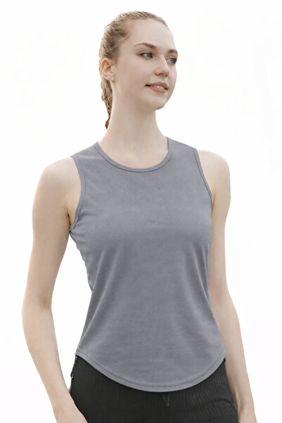 Vitra World Women Quick Dry Sleeveless Workout Tank Top Slim Fit Crew Neck Yo...