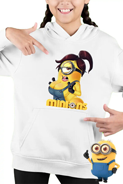 OEM Παιδικό Φούτερ Κοριτσιών Μίνιονς Μαρλένα Οι Απαισιοί Μίνιονς