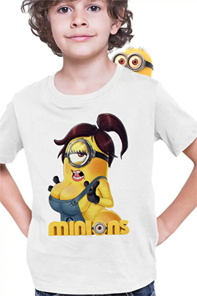 OEM Детска тениска за момчета с Миньони Марлена от  "Аз, проклетникът "