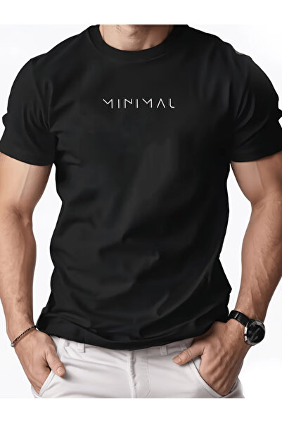 gencerco Μπλουζάκι με ελάχιστη στάμπα, Premium Oversize