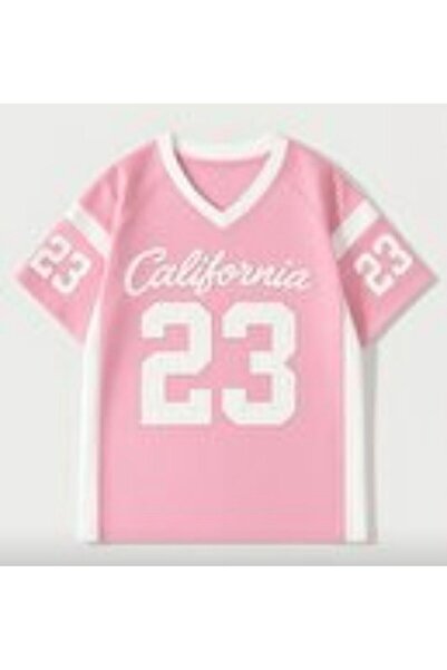 TheWeekend Pembe California 23 Detail Unisex Jersey Forma-TheWeekend