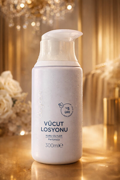 Daycare %5 Üre Vücut Losyonu 300 ml – Kuru Ciltler İçin Nemlendirici Bakım