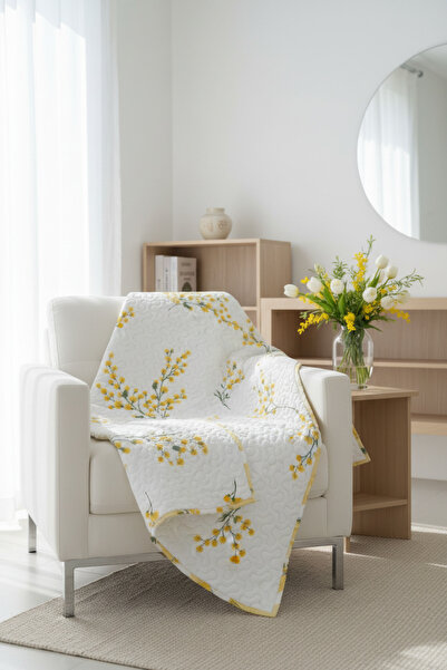 YAZICI Pătură matlasată pentru o singură persoană, 160x230, din bumbac, moale...