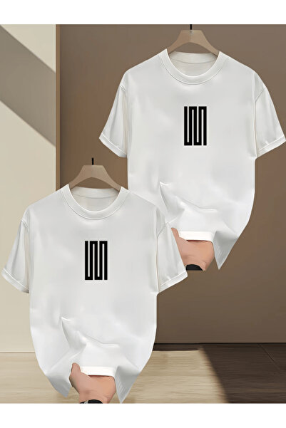 gencerco Tricou supradimensionat premium cu imprimeu cu design graffiti drept...