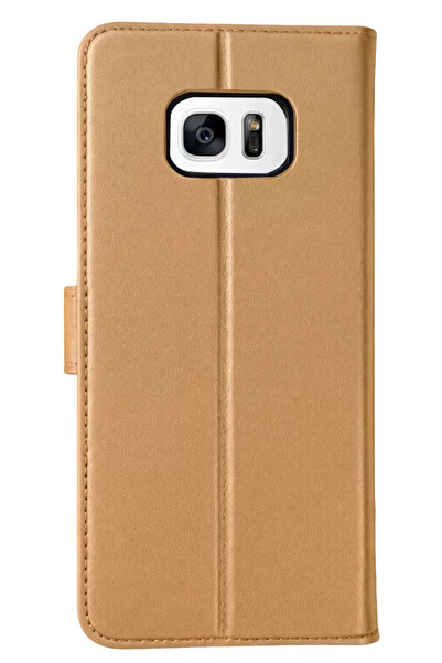 FREEDOM STOREE حافظة نيو فايس سامسونج جالاكسي إس 7 إيدج تريند إس بلس - ذهبي