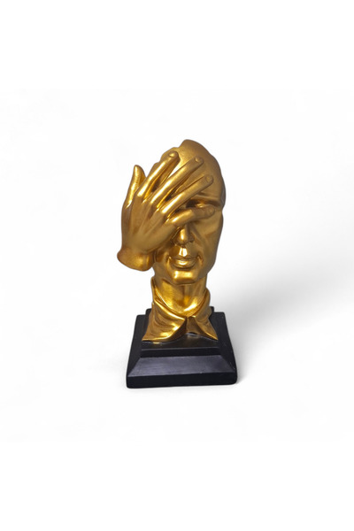 hediyegeldi Modern Tasarım ''Görmedim'' Temalı Dekoratif Biblo