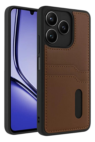 FREEDOM STOREE Newface Realme Note 50 4g Case Sara Leather Case with Business...