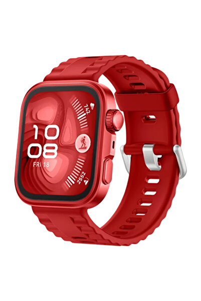 ZEMİRA HOME سلك سيليكون نيو فايس هواوي فيت 4 نوفا - أحمر