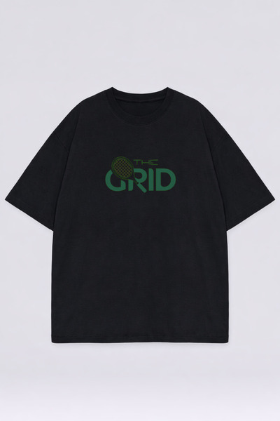 LORVEX Μπλουζάκι Oversize Unisex 100% Βαμβακερό Άνετο Μπλουζάκι με Στάμπα