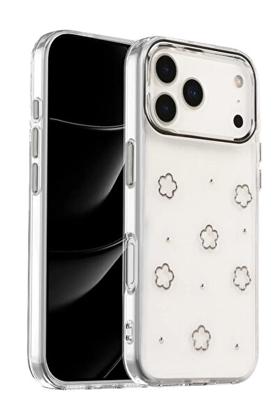Generic Brand Newface Apple iPhone 17 Pro Bow Patterned Cover - Pattern 2