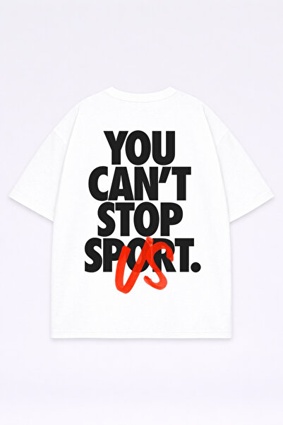 LORVEX Μπλουζάκι Oversize Unisex 100% Βαμβακερό Άνετο Μπλουζάκι με Στάμπα