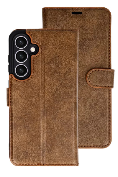 FREEDOM STOREE حافظة نيو فايس سامسونج جالاكسي إس 26 تريند إس بلس - لون بني