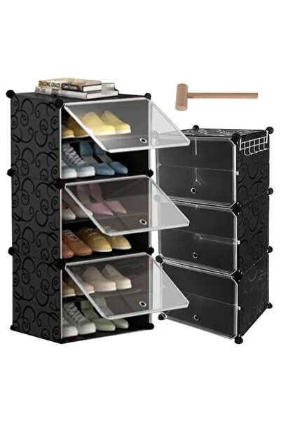 Ruhhy Modular Shoe Rack with 6 Levels