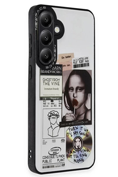 FREEDOM STOREE حافظة نيو فيس لهاتف سامسونج جالاكسي S23 FE مزودة بمرآة - مرآة - 2