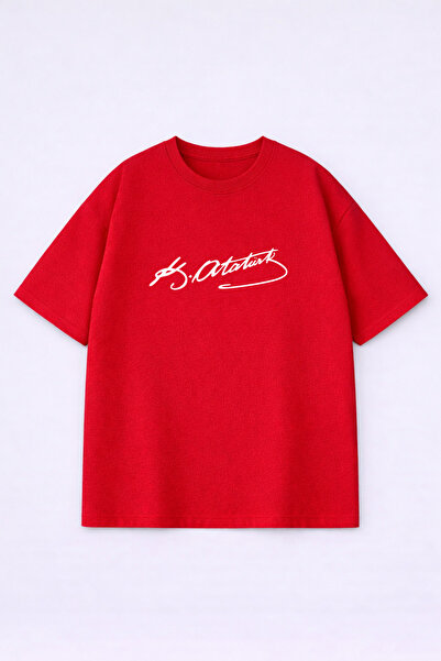 LORVEX Μπλουζάκι Oversize Unisex 100% Βαμβακερό Άνετο Μπλουζάκι με Στάμπα