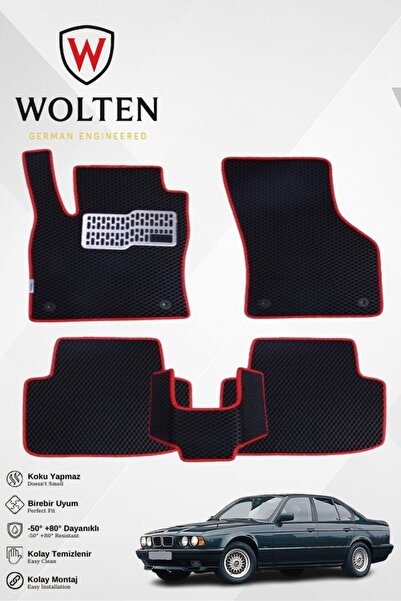 w wolten german engineered BMW-5 SERİSİ-E34-SEDAN-(1988-1996) İÇİN EVA İÇ PAS...