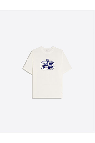 Disante Γυναικείο μπλουζάκι Sardiness Printed Crew Neck Oversize Trend