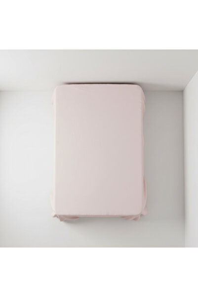 YAZICI Single Elastic Fitted Sheet 100X200 Cotton Soft Breathable Non-Slip Fl...