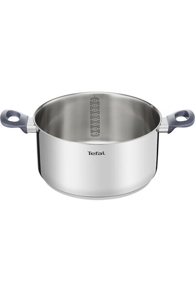 TEFAL Daily Cook G7124645, 24cm, 5l, oțel inoxidabil, argintiu