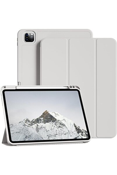 KVTVOU غطاء مع حامل قلم، وحامل ثلاثي الطي، وغطاء خلفي ناعم من مادة TPU لجهاز ...