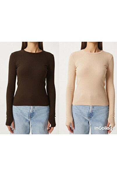 Makarina Women's Finger-Proof Cycling Collar Bodysuit