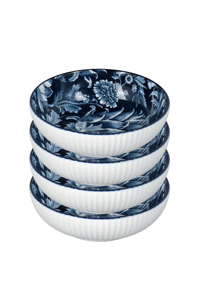 Lucky Art Lunara 4-Piece Ceramic Bowl Set 15cm Lygd 007