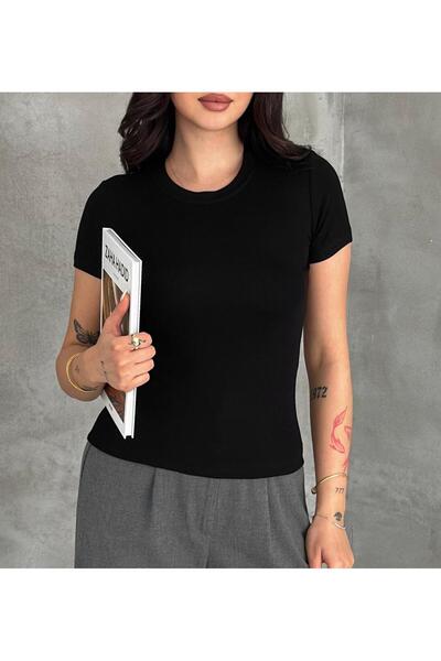 Makarina Women's Short Sleeves Modal Fabric Comfortable Fit Bady