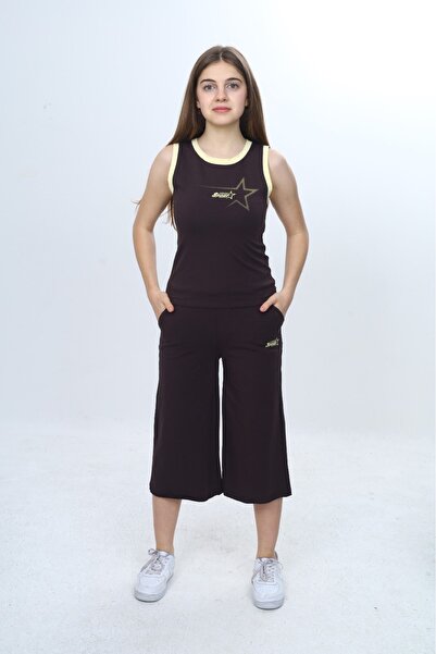 Toontoy Κοριτσίστικο Σετ 2 τεμαχίων με στάμπα σε λαιμόκοψη ποδηλάτου & ελαστι...