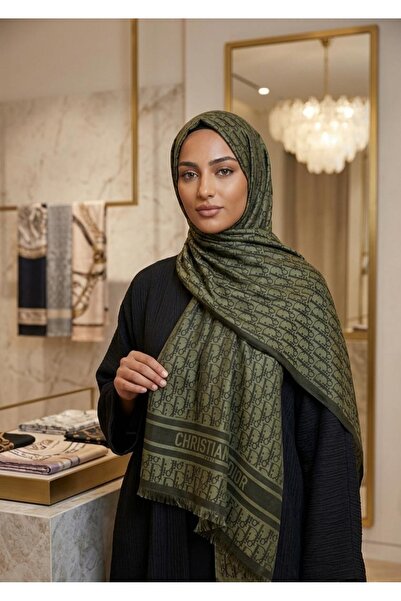 white stars Διπλής όψης σάλι με σχέδιο Δ.