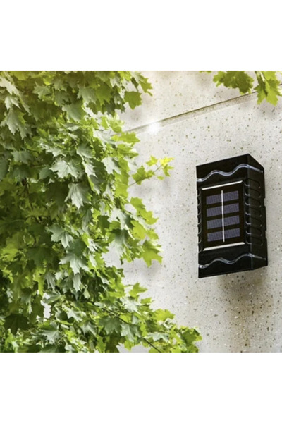 Dessa Set de 4 lămpi solare LED decorative cu iluminare bidirecțională pentru exterior, lumina alba-rece