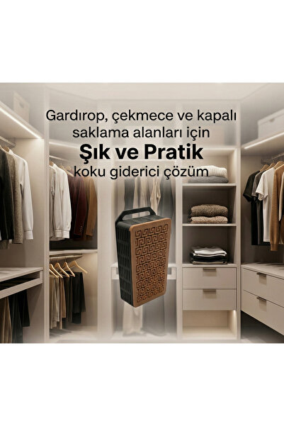 MatrixC Gardırop ve Çekmece Koku Giderici - 1 Adet Kutu + 2 Koku Giderici Kartuş