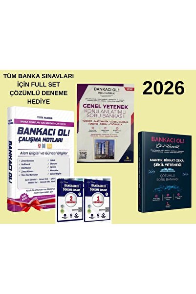 Liyakat Yayınları 2026 Bankacılık Sınavı Hazırlık Seti | Güncel İlanlara Uygu...