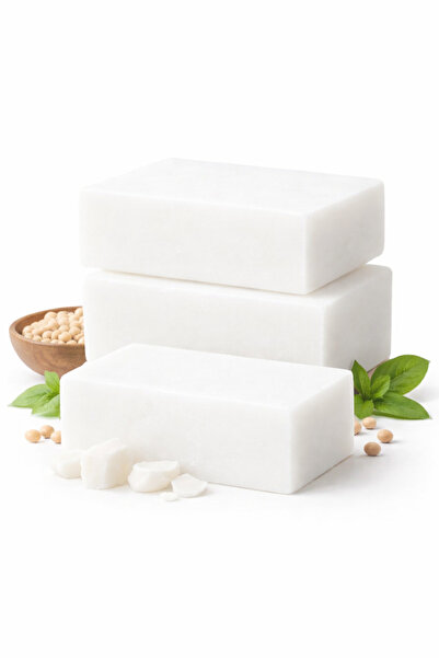 Gül Mum 1 KG Beyaz Kalıp Soya Wax