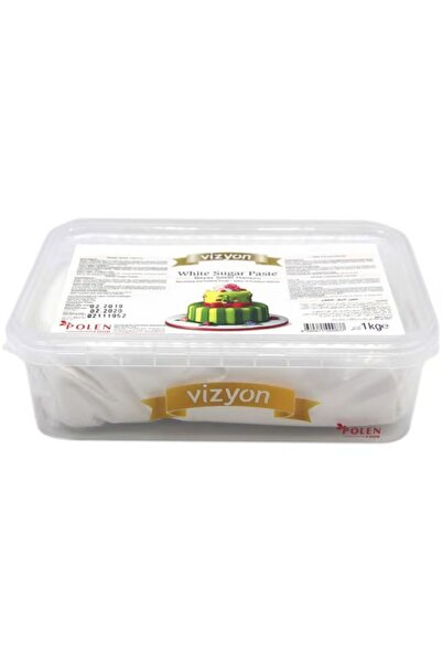 VİZYON Beyaz Şeker Hamuru 1 Kg